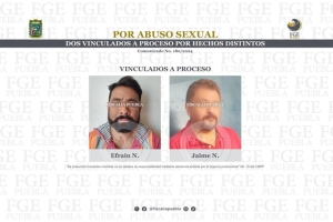 Abusadores sexuales de menores de edad fueron vinculados a proceso