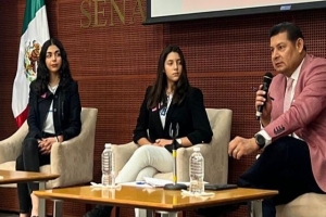 “Nuestro gran reto es otorgar a la juventud educación financiera”: senador Armenta
