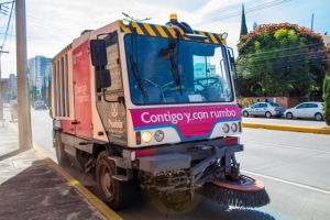 Más de 34 mil kilómetros de vialidades atendidos por el sistema de limpieza urbana integral del Ayuntamiento de Puebla 