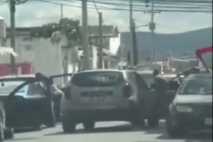 Un hombre secuestrado y un ejecutado en plena vía pública en el municipio de Acajete