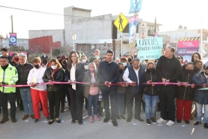 Ayuntamiento de Puebla entrega calle rehabilitada en San Ramón