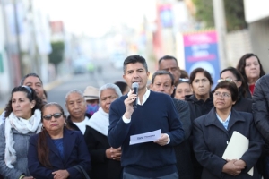 Gobierno municipal inaugura calle 13 de mayo en Granjas de Puebla 