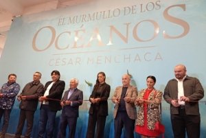 Exposición &quot;El Murmullo de los Océanos&quot; expresa el cuidado de los mares: Anel Nochebuena