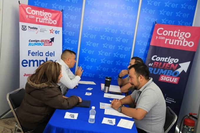 Con 307 vacantes, Ayuntamiento de Puebla realiza feria del empleo 