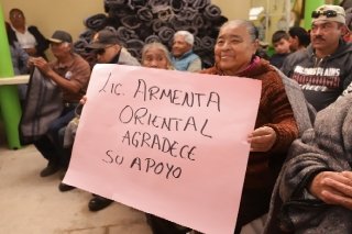En temporada invernal, Gobierno estatal garantiza atención a menores y adultos mayores