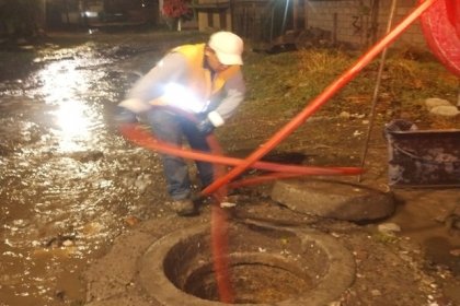 Agua de Puebla dio mantenimiento a 1,100 kilómetros de la red de drenaje, 12 pasos a desnivel y 20 vialidades principales