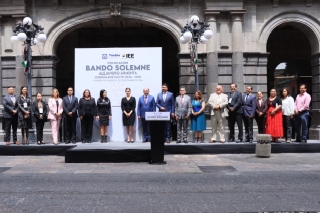 Colocación del Bando Solemne marca el respeto a la voluntad del pueblo