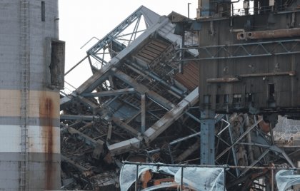 Siete personas atrapadas tras colapso en planta energética de Corea del Sur