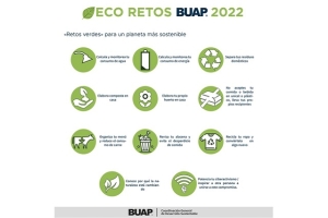 La BUAP invita a sumarse a los Eco Retos 2022 para lograr un impacto real en el medio ambiente