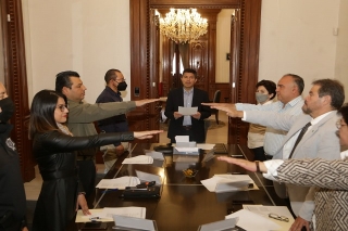 Eduardo Rivera Pérez rindió protesta como presidente del consejo municipal de Protección Civil