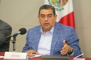 Ante actividad del Popocatépetl, Puebla está unida y fuerte: Sergio Salomón
