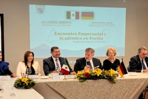 Agenda diplomática a favor de Puebla, compromiso cumplido de Alejandro Armenta