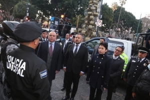 Elementos de SSC refrendan compromiso con Puebla capital 