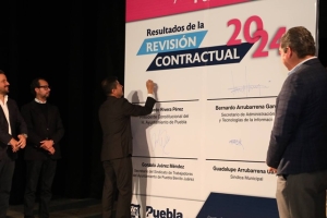 Ayuntamiento de Puebla y Suethapipopd anuncian acuerdos tras revisión contractual 