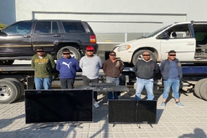 Detienen policía de San Andrés Cholula a banda presuntamente dedicada a robo de comercio