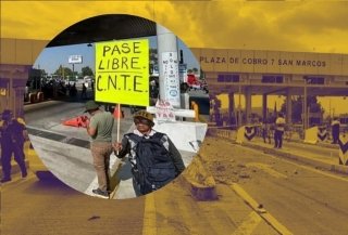 Maestros de la CNTE liberan la Caseta de San Marcos en la Autopista México-Puebla