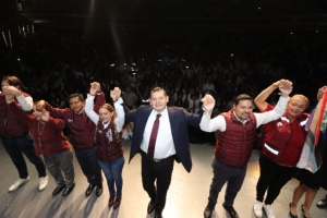 Unidos somos invencibles en torno al proyecto humanista de AMLO y la defensa de su legado, encabezada por Claudia Sheinbaum: Armenta