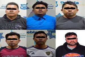 Fueron detenidos seis integrantes de “la banda del barbas” por la SSC