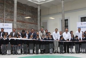 Tony Gali entrega la escuela Primaria Héroes de la Reforma
