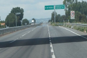 La SGG informa que fue reabierta a la circulación la autopista Puebla-Orizaba, a las 09:20 am, después de controlada la fuga de Gas LP