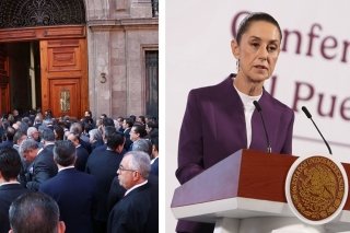 Empresarios se reúnen con Claudia Sheinbaum en Palacio Nacional