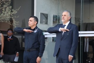 Reconoce gobierno de Pepe Chedraui vocación de policías caídos en cumplimiento de su deber