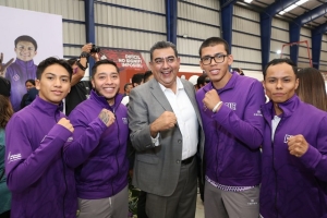 Tiene Puebla un gobierno estatal que apoya plenamente al deporte: Sergio Salomón