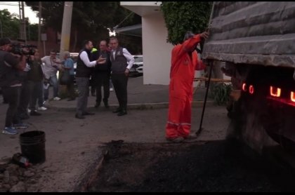 Avanza Gobierno de la Ciudad en la mejora de servicios públicos con alumbrado, bacheo y semaforización