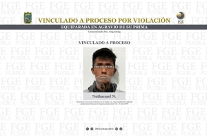 Vinculado a proceso por violación equiparada en agravio de su prima 