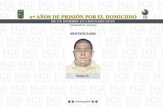 Por matar a examante de su esposa, la FGE le da 27 años de prisión