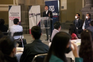 Eduardo Rivera Pérez impulsa la participación de la juventud poblana en la construcción del plan municipal de desarrollo