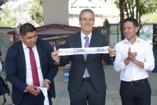 Inaugura Pepe Chedraui techado escolar en la Primaria Carmen Millán