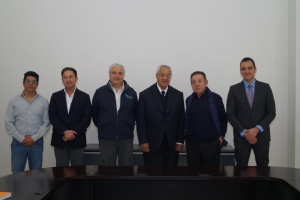 Gobierno del Estado y Grupo Alquimara supervisan avances del segundo parque eólico