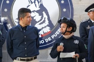 En Puebla capital la unidad canina K9 estrena instalaciones 