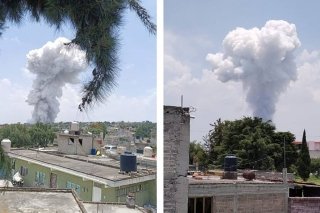 Explota taller de pirotecnia en Tultepec, Estado de México