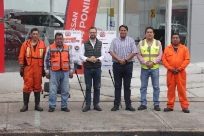 Fortalece Gobierno de la Ciudad la campaña Bacheando Puebla, suma maquinaria de bacheo en frío