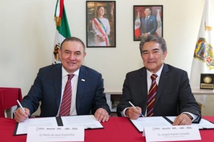 USEP y Gobierno de Puebla firman convenio realizar servicio social y prácticas profesionales