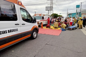 PC Municipal atendió a nueve personas tras percance vial en la 11 Sur y Las Torres