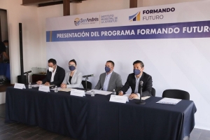 Presenta Mundo Tlatehui programa &quot;Formando Futuro&quot;, en beneficio de las y los jóvenes sanandreseños