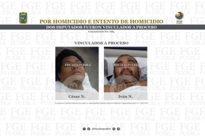 Por homicidio e intento de homicidio, dos imputados fueron vinculados a proceso 