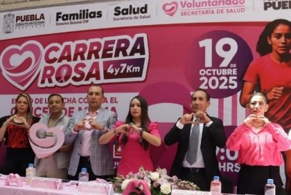 Carrera Rosa 2025, en apoyo a lucha contra el cáncer de mama