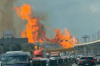 Explosión de pipa de gas en Iztapalapa deja varios heridos