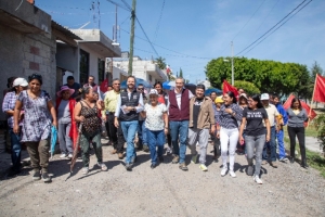 Impulsa Pepe Chedraui Infraestructura Vial en la colonia Balcones del Sur