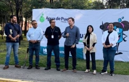 Agua de Puebla contribuye a la recarga de mantos acuíferos con su Programa de Reforestación 2025 “Siembra Vida”
