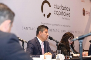 Participa Eduardo Rivera Pérez en primera plenaria de asociación de ciudades capitales