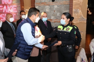 Canirac reconoce labor de policías municipales de puebla