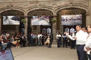 Anuncian obras de rehabilitación en calles del centro histórico de Puebla el 8 de mayo