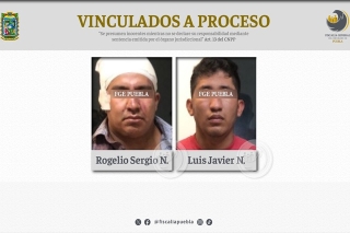 Vinculados a proceso por el secuestro de dos hombres en Texmelucan 