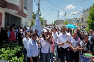 Armenta promueve el sonido de la seguridad por amor a Puebla.