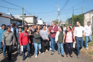 Dignificará Pepe Chedraui Vialidades de la colonia Valle del Paraíso